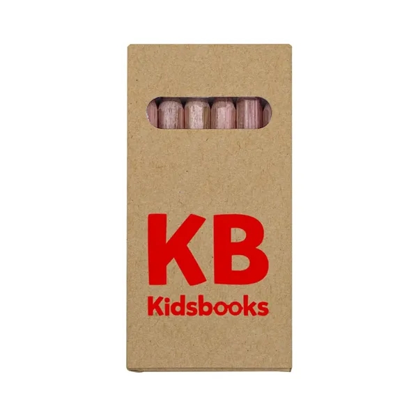 6-piece colored pencil set in kraft box.... from ASI 63549 Jornik Manufacturing Corp / Jornik