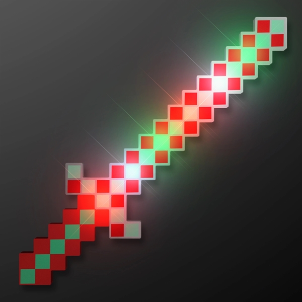 Blank; 24" Light Up Pixel Saber, Multi-color, 3 functions.... from ASI 34194 ALightPromos / Alight Promotional Products