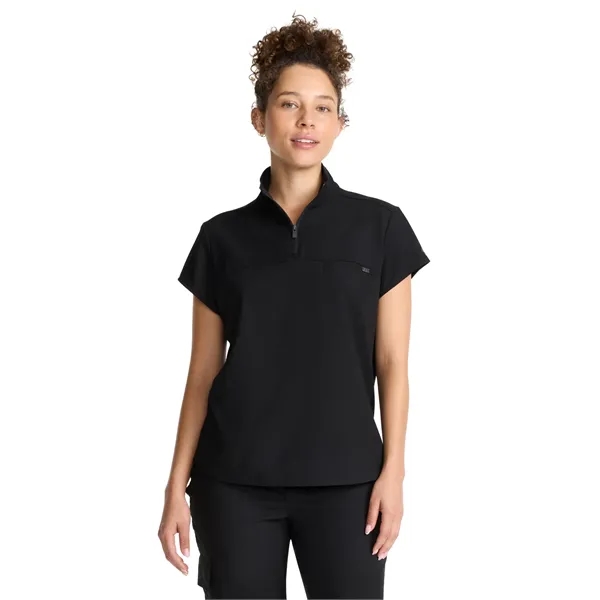 Healing Hands - HH Quest - Women's 1-Pocket Partial Zip Top... from ASI 86018 Scrub Authority
