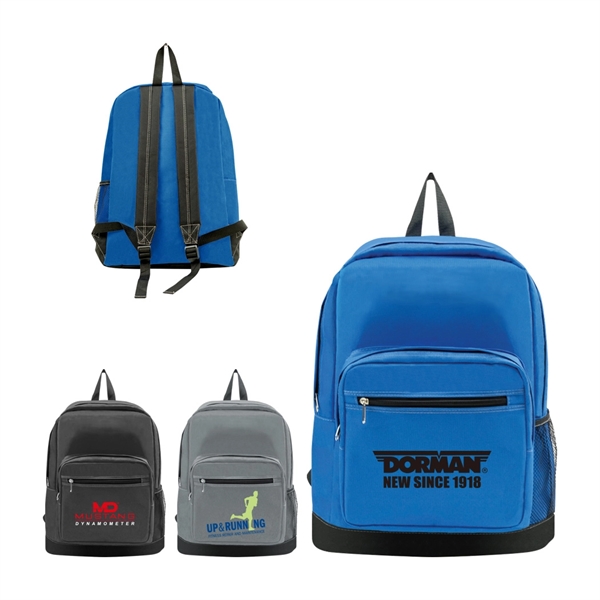 600D Polyester School Backpack Bag... from ASI 31517 Admart Products / Admart Line