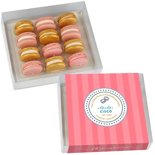 This set of 12 macarons is ideal for sharing, making every... from ASI 71685 Midnite Snax®