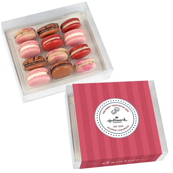 This set of 12 macarons is ideal for sharing, making every... from ASI 71685 Midnite Snax®