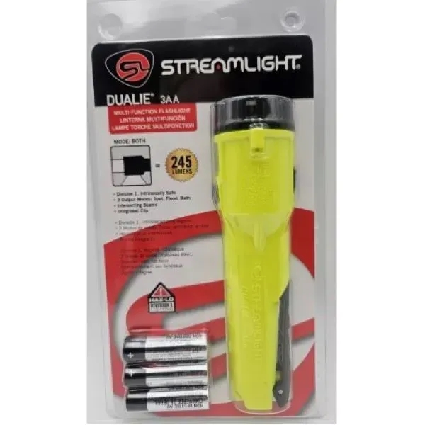 245 Lumen flashlight with a combination spot/flood light.... from ASI 41561 Brand Box USA, LLC