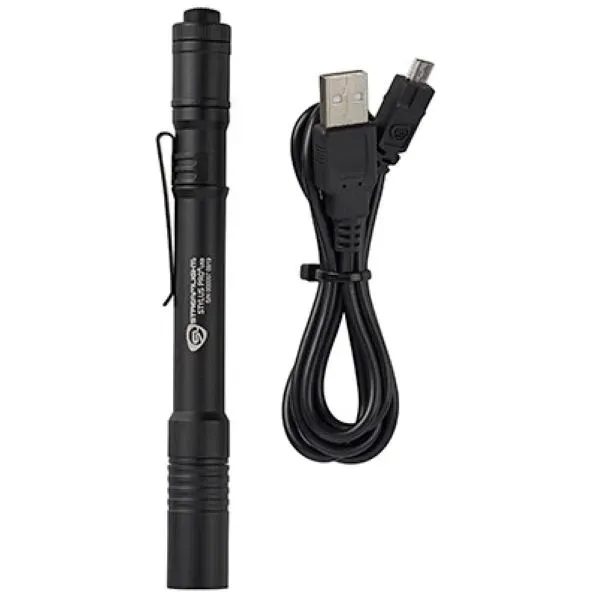 Stylus Pro USB rechargeable pen light features a rechargeable lithium ion... from ASI 41561 Brand Box USA, LLC