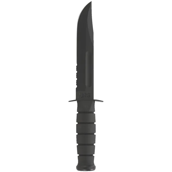 Partially serrated blade, sheath included. Made in USA.... from ASI 41561 Brand Box USA, LLC
