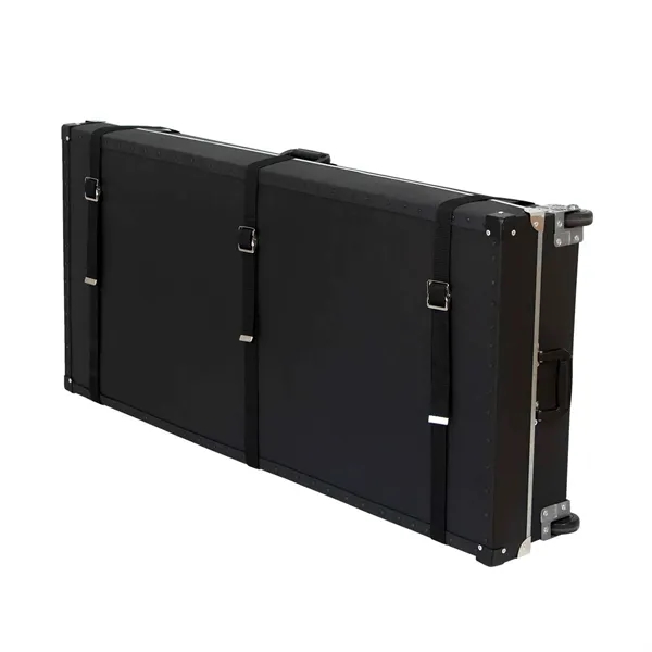 57" x 26.5" x 10" hard case with handle and wheels.... from ASI 87188 Showdown Displays
