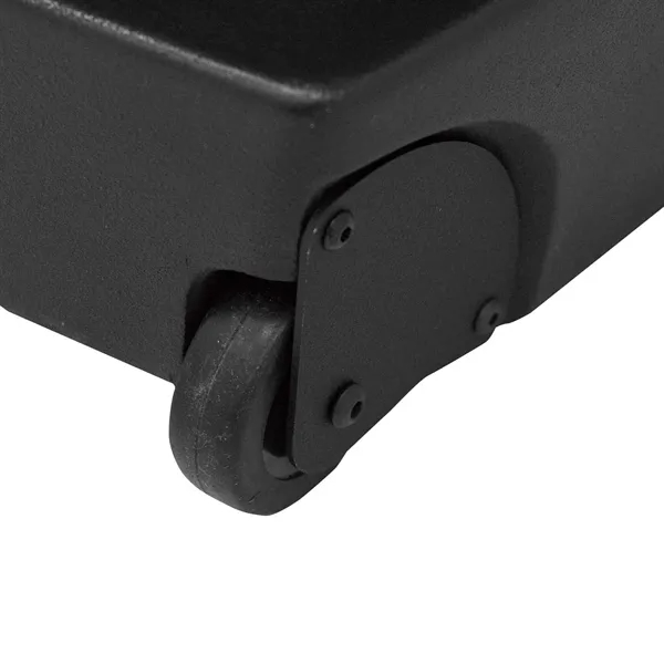 15" x 42" x 18.5" round hard case with wheels and... from ASI 87188 Showdown Displays