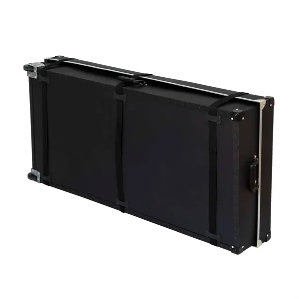 57" x 26.5" x 10" hard case with handle and wheels.... from ASI 87188 Showdown Displays