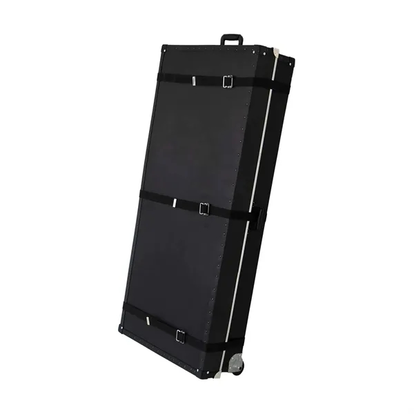 57" x 26.5" x 10" hard case with handle and wheels.... from ASI 87188 Showdown Displays