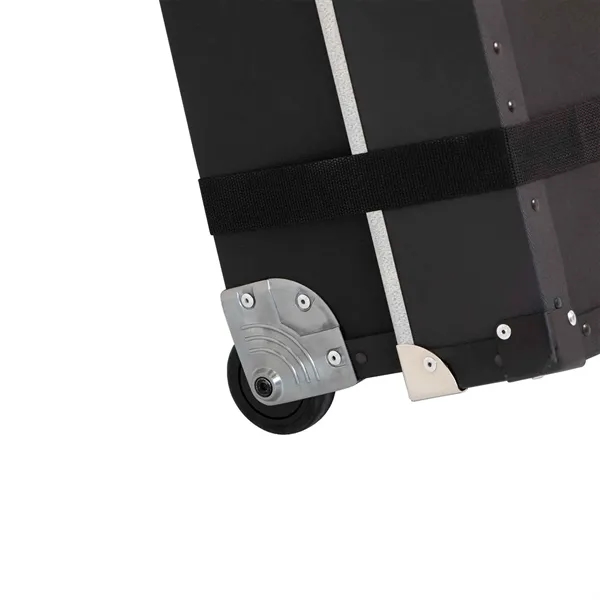 57" x 26.5" x 10" hard case with handle and wheels.... from ASI 87188 Showdown Displays