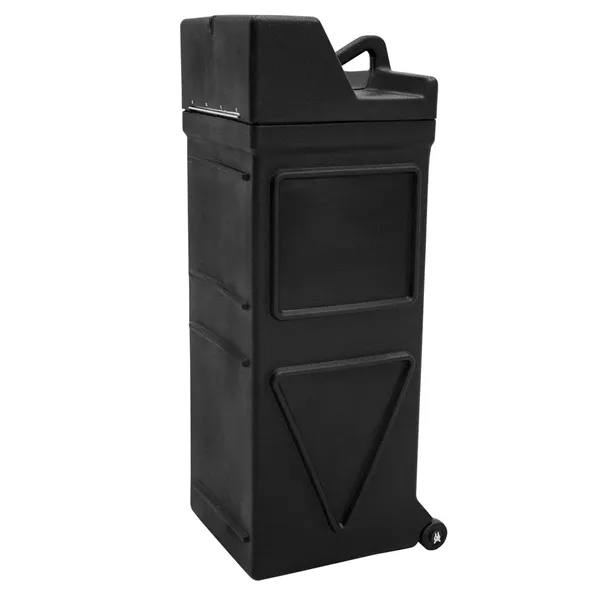 15.5" x 41.25" x 17" square hard case with wheels and... from ASI 87188 Showdown Displays