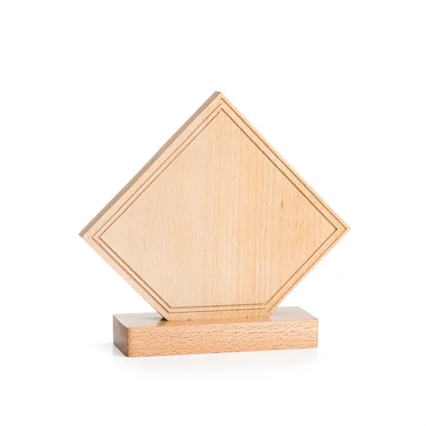 The Hillhurst VividPrint™ Award is an elegant Beechwood diamond award with... from ASI 84592 St Regis Group / St Regis