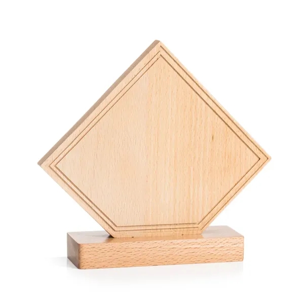 The Hillhurst Award is an elegant Beechwood diamond award with lined... from ASI 84592 St Regis Group / St Regis