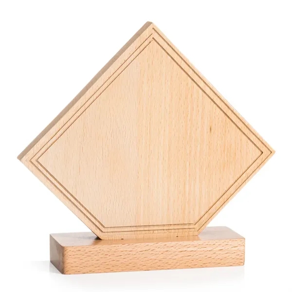 The Hillhurst Award is an elegant Beechwood diamond award with lined... from ASI 84592 St Regis Group / St Regis