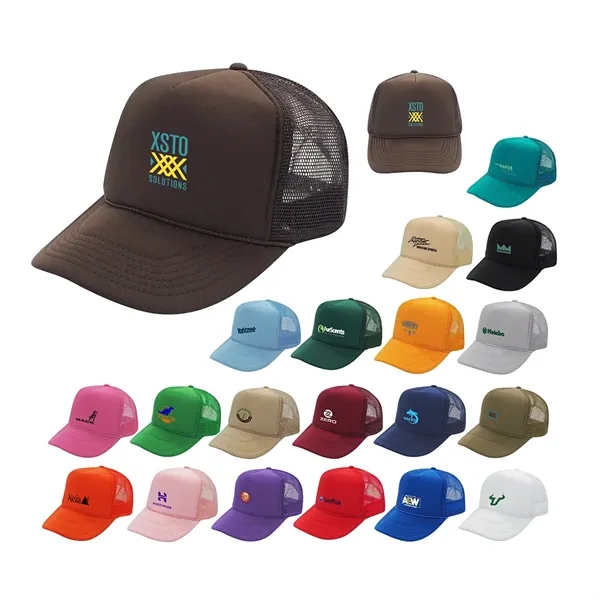 Mesh Trucker Cap with Snap Closure... from ASI 31517 Admart Products