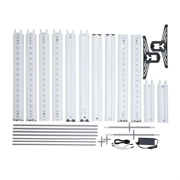 Lightweight, innovative display with customizable design and integrated LED lighting to... from ASI 87188 Showdown Displays