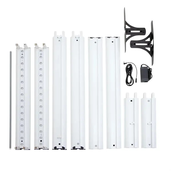 Lightweight, innovative display with customizable design and integrated LED lighting to... from ASI 87188 Showdown Displays