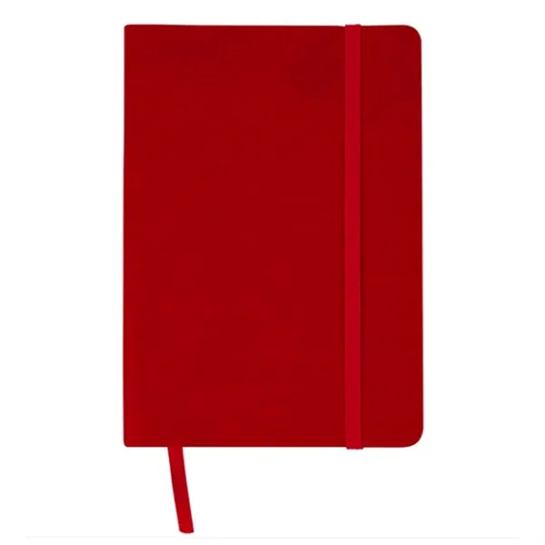 Leather notebook crafted with high-performance polyurethane (PU) covers for durability, color... from ASI 57956 Graphco line