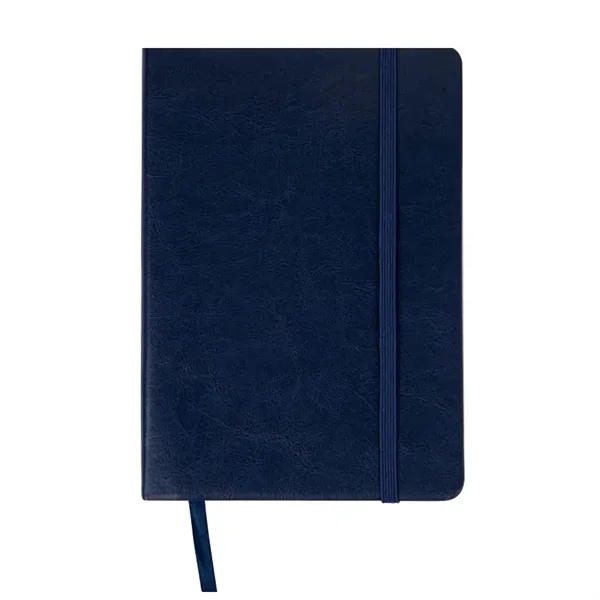 Leather notebook crafted with high-performance polyurethane (PU) covers for durability, color... from ASI 57956 Graphco line