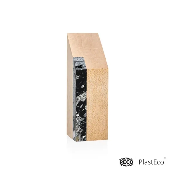 Verde PlastEco™ Award - Charcoal/Maple... from ASI 84592 St Regis Group
