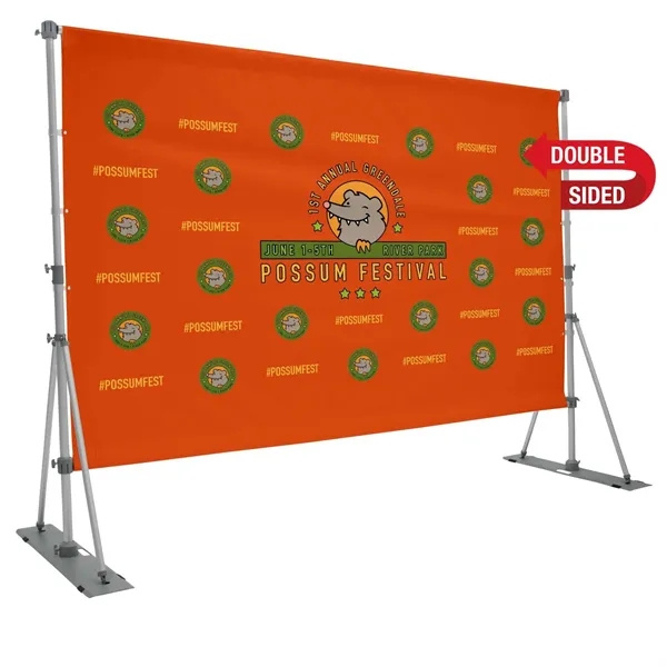 Headliner display kit with scrim vinyl banner that features double sided... from ASI 87188 Showdown Displays