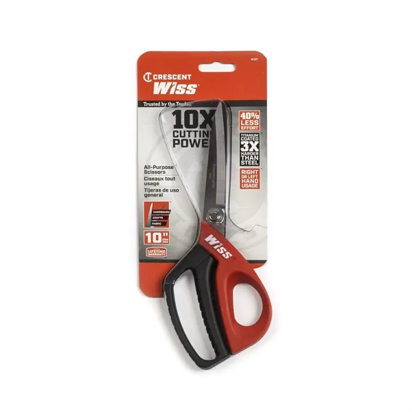 Crescent Wiss Professional Shears feature premium-grade steel blades and a titanium... from ASI 41561 Brand Box USA, LLC