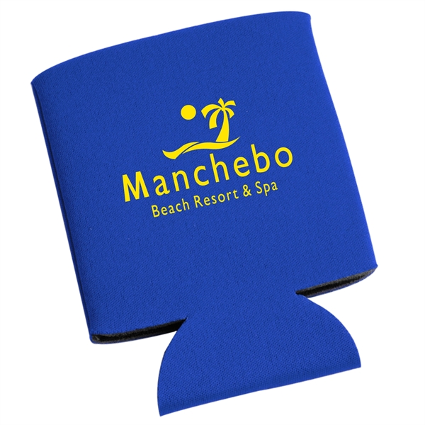 Collapsible can cooler, folds flat.... from ASI 52840 Evans Manufacturing