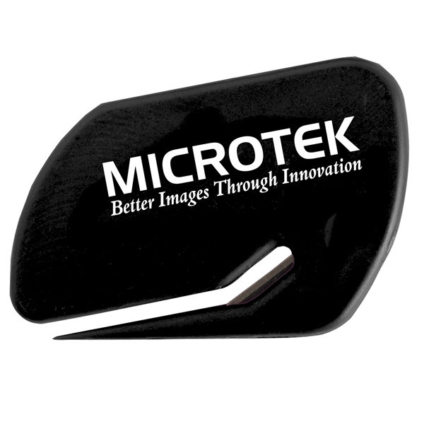 Value letter opener slitter with protective steel blade.... from ASI 52840 Evans Manufacturing