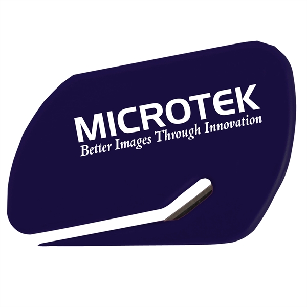 Value letter opener slitter with protective steel blade.... from ASI 52840 Evans Manufacturing