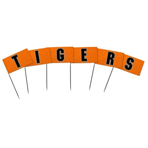 Spirit flag kit with a 5' x 8' nylon flag and... from ASI 87188 Showdown Displays