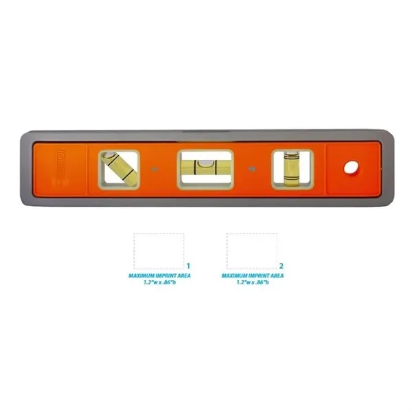 9" Magnetic torpedo level. Magnetic frame, Non corrosive.... from ASI 41561 Brand Box USA, LLC