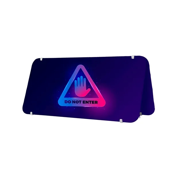 A-Frame Banner Stands in 3 sizes w/Aluminum frame, full color imprint... from ASI 49891 Discount Marketing Products / DMP