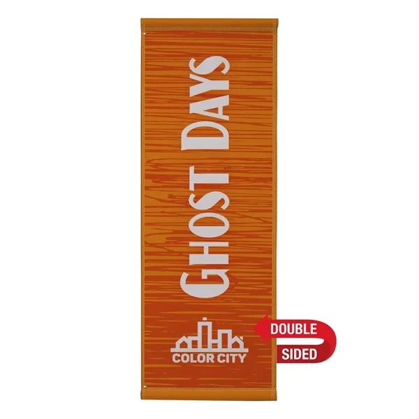 30" x 84" high-quality fabric banners with 3" pole pockets, two... from ASI 87188 Showdown Displays