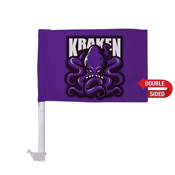 Automotive flag kit with double-sided graphics.... from ASI 87188 Showdown Displays