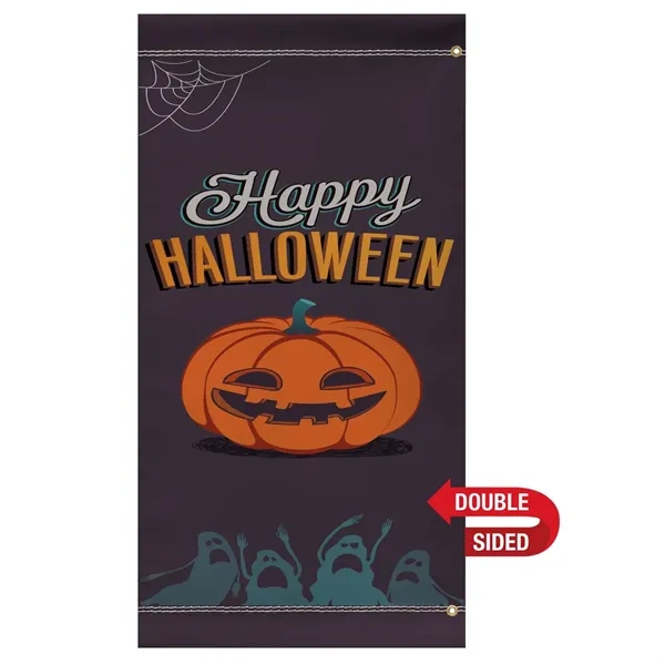 24" x 60" vinyl banner with 3" pole pockets and double-sided... from ASI 87188 Showdown Displays