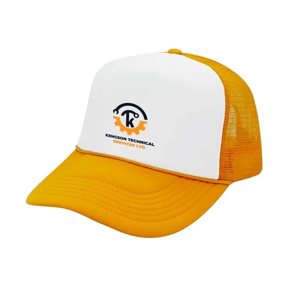 2 Color Mesh Trucker Cap with Snap Closure... from ASI 31517 Admart Products
