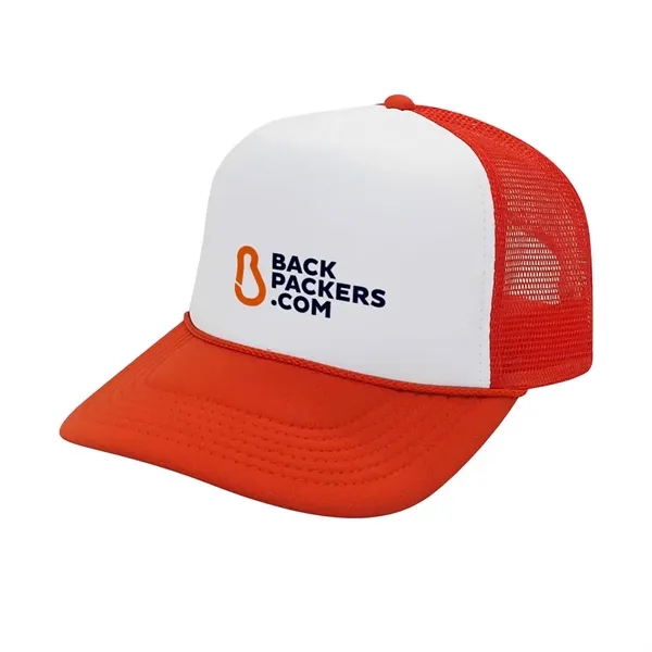 2 Color Mesh Trucker Cap with Snap Closure... from ASI 31517 Admart Products