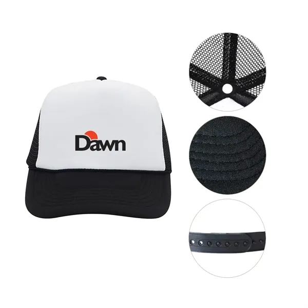 2 Color Mesh Trucker Cap with Snap Closure... from ASI 31517 Admart Products