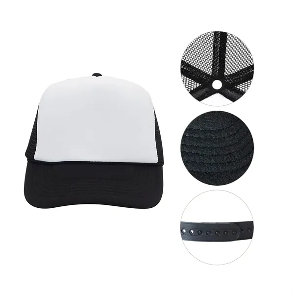 2 Color Mesh Trucker Cap with Snap Closure... from ASI 31517 Admart Products