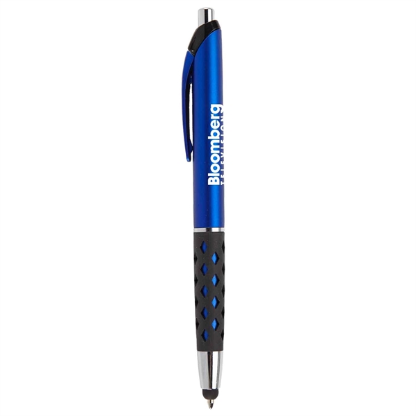 Capacitive stylus pen with medium point ballpoint, and high quality ink.... from ASI 52840 Evans Manufacturing
