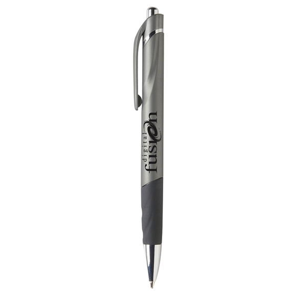Sleek retractable ballpoint pen.... from ASI 52840 Evans Manufacturing