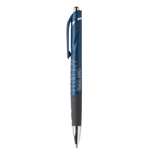 Sleek retractable ballpoint pen.... from ASI 52840 Evans Manufacturing