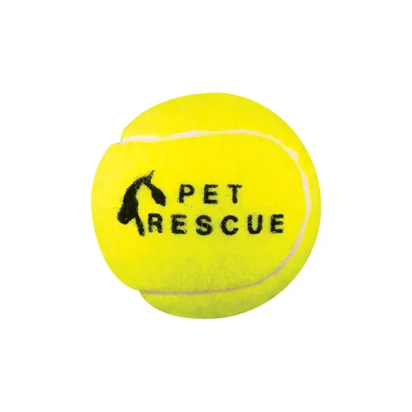 Rubber tennis ball with 100% polyester felt exterior.... from ASI 34063 alphabroder