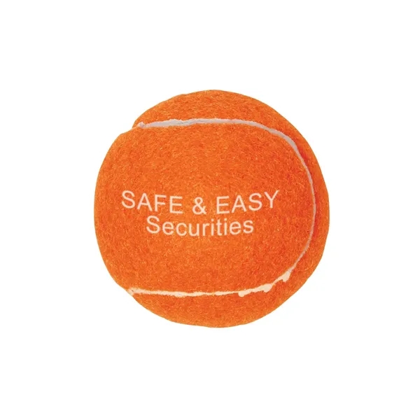 Rubber tennis ball with 100% polyester felt exterior.... from ASI 34063 alphabroder