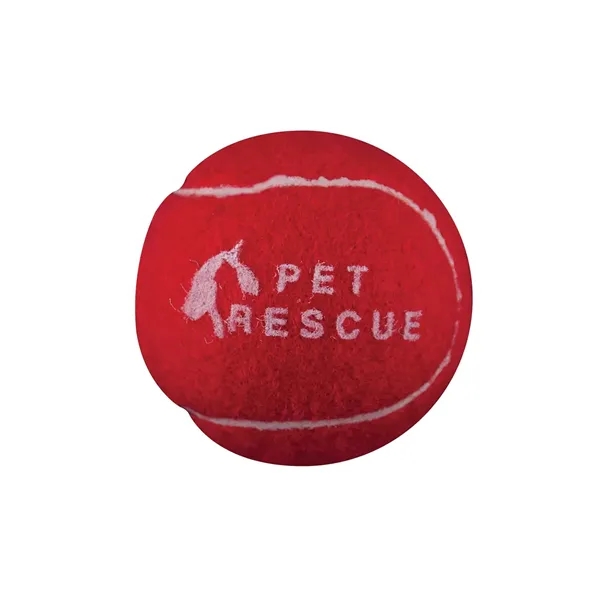 Rubber tennis ball with 100% polyester felt exterior.... from ASI 34063 alphabroder