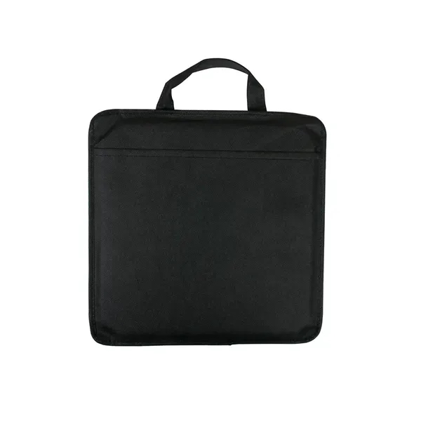 Non-woven, water-resistant stadium cushion with front pocket and carry handle.... from ASI 34063 alphabroder