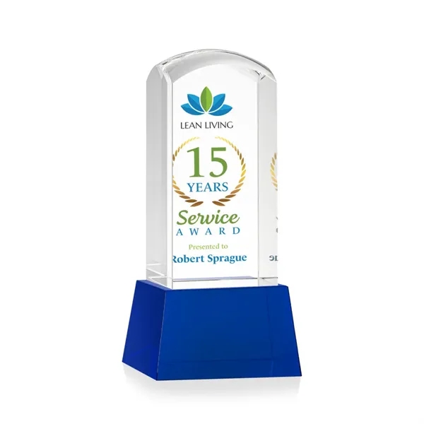 Silkwood VividPrint™ Award on Base - Blue... from ASI 84592 St Regis Group / St Regis