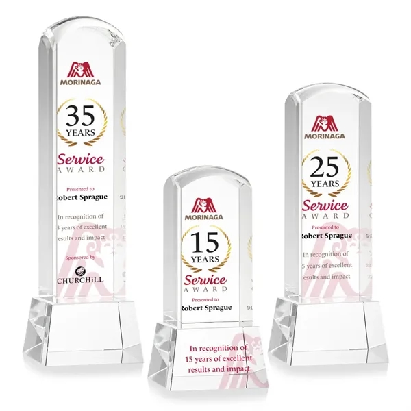 Silkwood VividPrint™ Award on Base - Clear... from ASI 84592 St Regis Group / St Regis