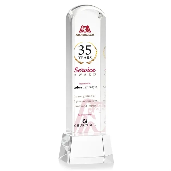 Silkwood VividPrint™ Award on Base - Clear... from ASI 84592 St Regis Group / St Regis