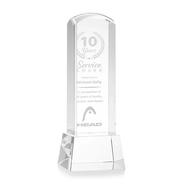 Recognize exceptional achievements with this stunning optical crystal award, designed with... from ASI 84592 St Regis Group / St Regis